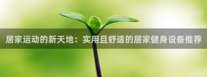 征途国际娱乐首页网站大全：居家运动的新天地：实用且舒适的居家