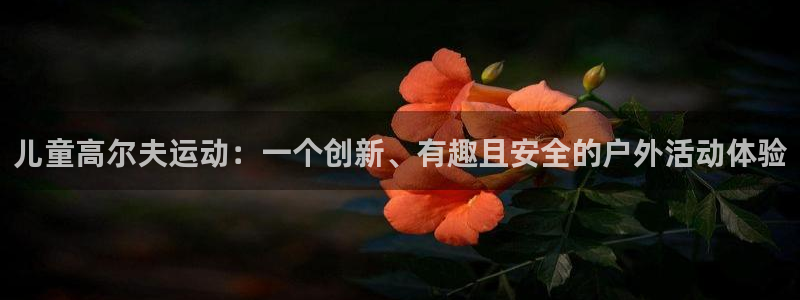征途国际招商电话是多少：儿童高尔夫运动：一个创新、有